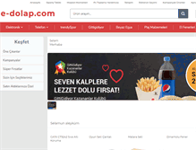 Tablet Screenshot of e-dolap.com